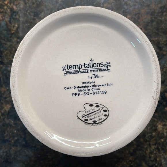 Temptations Black Old World Utensil Holder - Picture 6 of 6